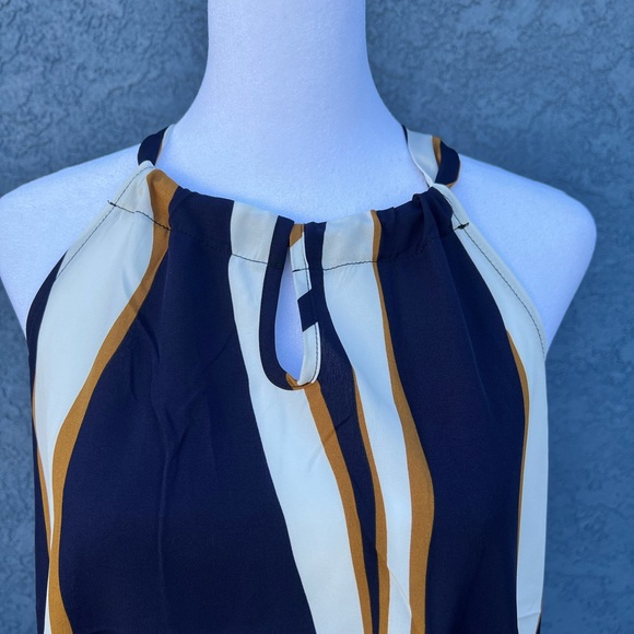 Zebra Print Sleeveless Dress - Picture 7 of 14